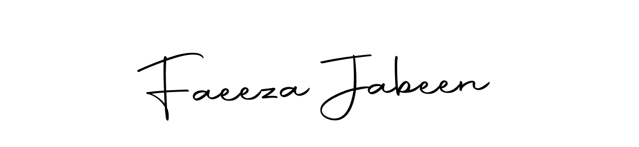 if you are searching for the best signature style for your name Faeeza Jabeen. so please give up your signature search. here we have designed multiple signature styles  using Autography-DOLnW. Faeeza Jabeen signature style 10 images and pictures png