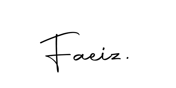 Make a beautiful signature design for name Faeiz.. Use this online signature maker to create a handwritten signature for free. Faeiz. signature style 10 images and pictures png