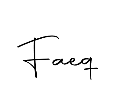 How to make Faeq signature? Autography-DOLnW is a professional autograph style. Create handwritten signature for Faeq name. Faeq signature style 10 images and pictures png