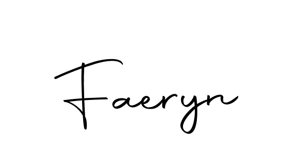 Also we have Faeryn name is the best signature style. Create professional handwritten signature collection using Autography-DOLnW autograph style. Faeryn signature style 10 images and pictures png