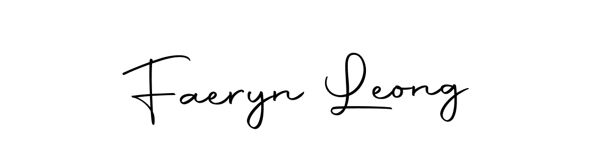 Make a short Faeryn Leong signature style. Manage your documents anywhere anytime using Autography-DOLnW. Create and add eSignatures, submit forms, share and send files easily. Faeryn Leong signature style 10 images and pictures png