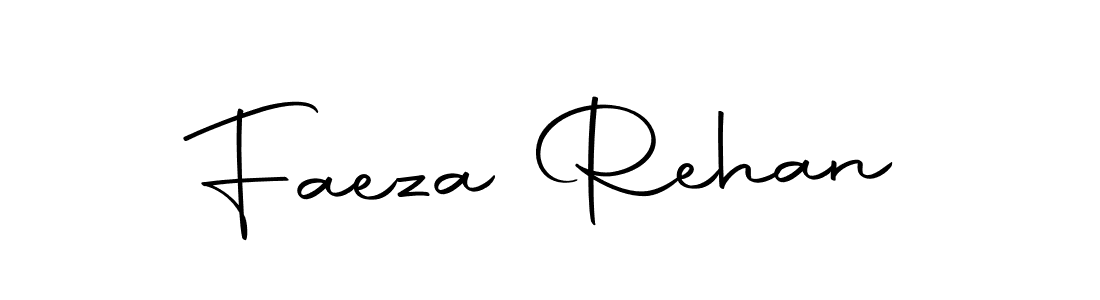 Faeza Rehan stylish signature style. Best Handwritten Sign (Autography-DOLnW) for my name. Handwritten Signature Collection Ideas for my name Faeza Rehan. Faeza Rehan signature style 10 images and pictures png