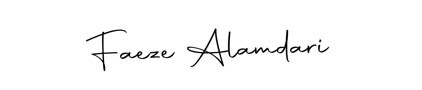 Here are the top 10 professional signature styles for the name Faeze Alamdari. These are the best autograph styles you can use for your name. Faeze Alamdari signature style 10 images and pictures png