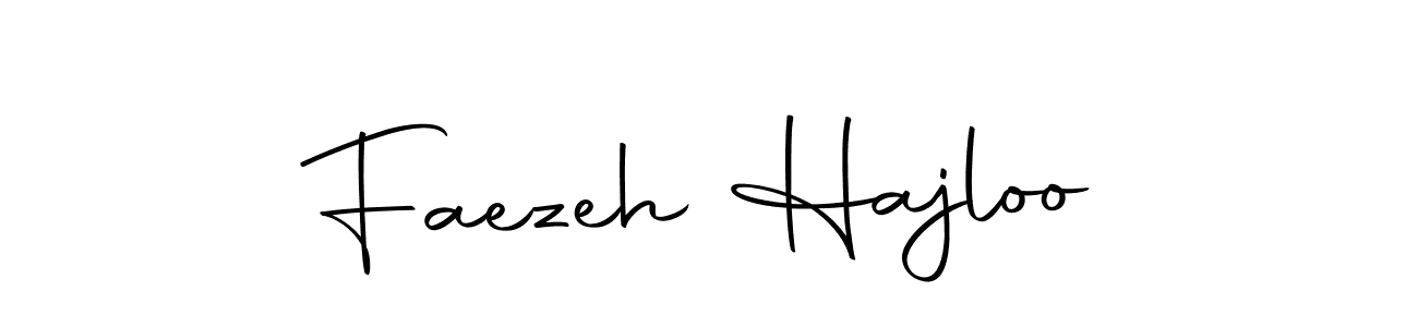 Faezeh Hajloo stylish signature style. Best Handwritten Sign (Autography-DOLnW) for my name. Handwritten Signature Collection Ideas for my name Faezeh Hajloo. Faezeh Hajloo signature style 10 images and pictures png