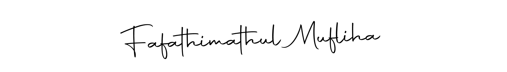 Make a beautiful signature design for name Fafathimathul Mufliha. Use this online signature maker to create a handwritten signature for free. Fafathimathul Mufliha signature style 10 images and pictures png