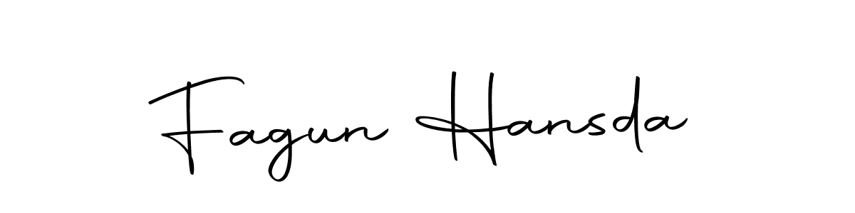 Make a beautiful signature design for name Fagun Hansda. With this signature (Autography-DOLnW) style, you can create a handwritten signature for free. Fagun Hansda signature style 10 images and pictures png