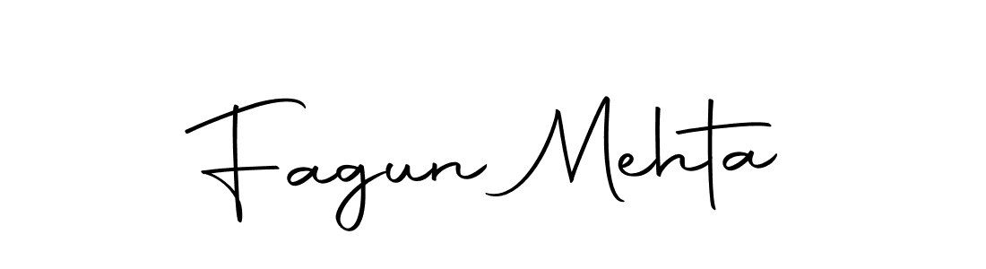 Use a signature maker to create a handwritten signature online. With this signature software, you can design (Autography-DOLnW) your own signature for name Fagun Mehta. Fagun Mehta signature style 10 images and pictures png