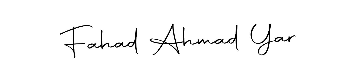 Similarly Autography-DOLnW is the best handwritten signature design. Signature creator online .You can use it as an online autograph creator for name Fahad Ahmad Yar. Fahad Ahmad Yar signature style 10 images and pictures png