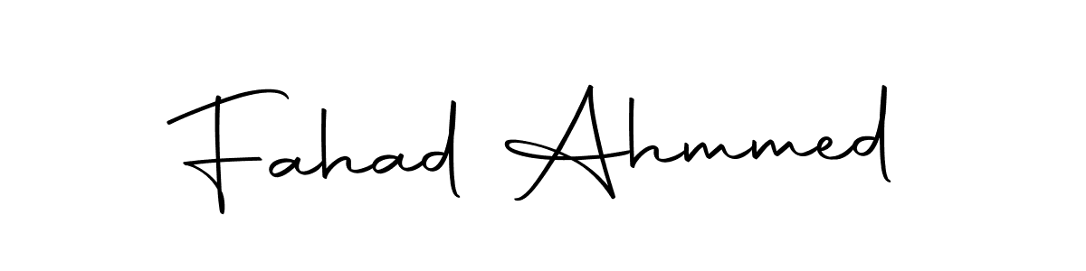 Make a beautiful signature design for name Fahad Ahmmed. Use this online signature maker to create a handwritten signature for free. Fahad Ahmmed signature style 10 images and pictures png