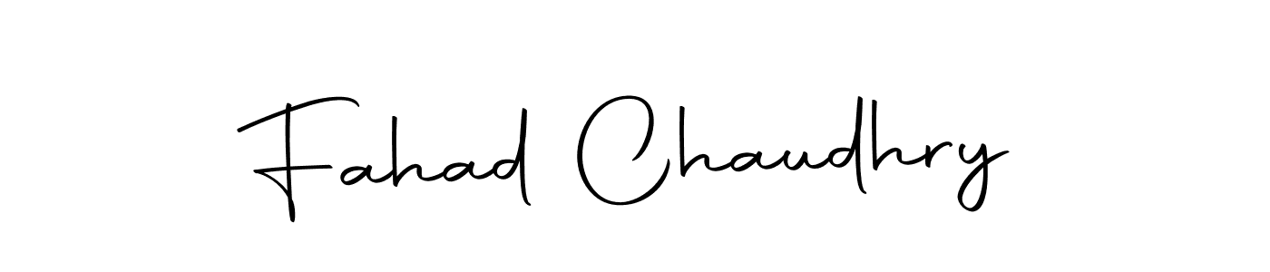 Make a beautiful signature design for name Fahad Chaudhry. With this signature (Autography-DOLnW) style, you can create a handwritten signature for free. Fahad Chaudhry signature style 10 images and pictures png