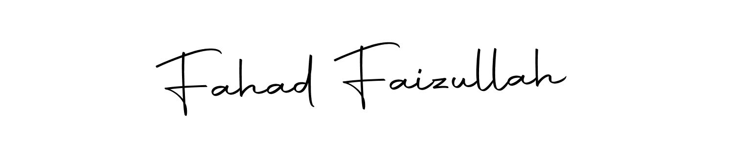 Also we have Fahad Faizullah name is the best signature style. Create professional handwritten signature collection using Autography-DOLnW autograph style. Fahad Faizullah signature style 10 images and pictures png