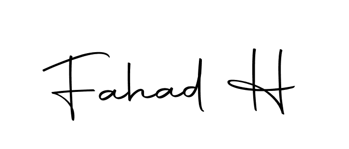 if you are searching for the best signature style for your name Fahad H. so please give up your signature search. here we have designed multiple signature styles  using Autography-DOLnW. Fahad H signature style 10 images and pictures png