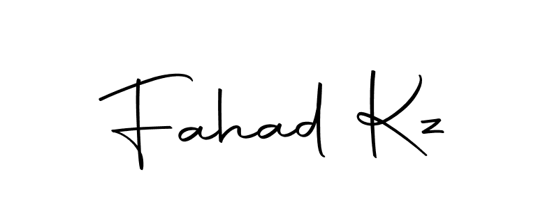 How to make Fahad Kz signature? Autography-DOLnW is a professional autograph style. Create handwritten signature for Fahad Kz name. Fahad Kz signature style 10 images and pictures png