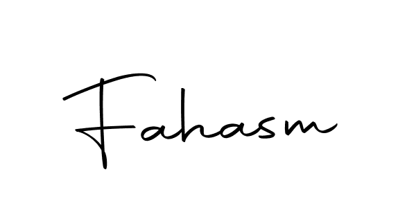 Fahasm stylish signature style. Best Handwritten Sign (Autography-DOLnW) for my name. Handwritten Signature Collection Ideas for my name Fahasm. Fahasm signature style 10 images and pictures png