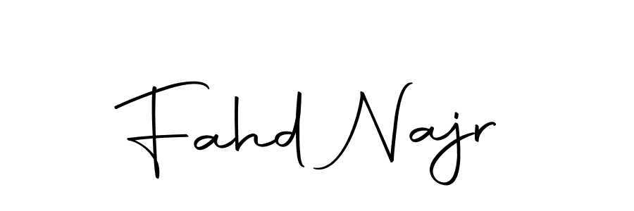 How to make Fahd Najr signature? Autography-DOLnW is a professional autograph style. Create handwritten signature for Fahd Najr name. Fahd Najr signature style 10 images and pictures png