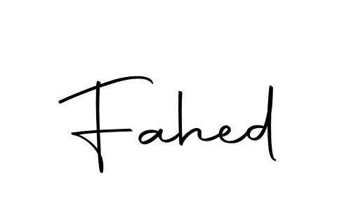 The best way (Autography-DOLnW) to make a short signature is to pick only two or three words in your name. The name Fahed include a total of six letters. For converting this name. Fahed signature style 10 images and pictures png