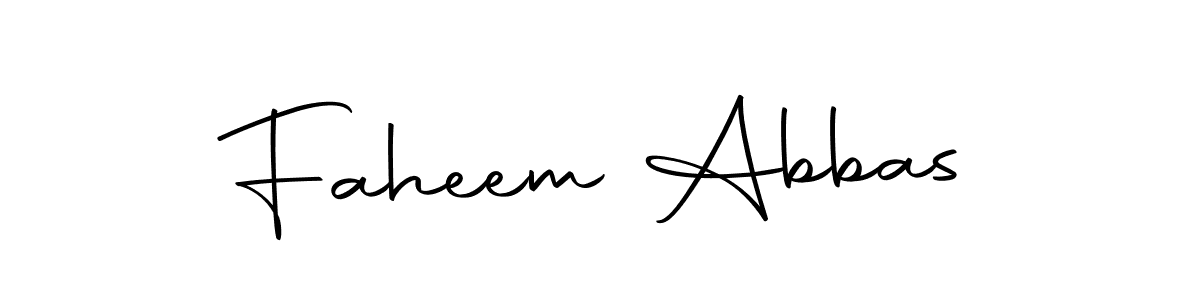 It looks lik you need a new signature style for name Faheem Abbas. Design unique handwritten (Autography-DOLnW) signature with our free signature maker in just a few clicks. Faheem Abbas signature style 10 images and pictures png