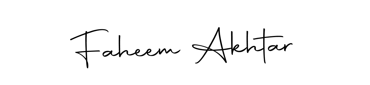 You can use this online signature creator to create a handwritten signature for the name Faheem Akhtar. This is the best online autograph maker. Faheem Akhtar signature style 10 images and pictures png