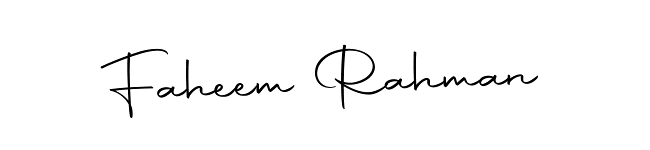 Faheem Rahman stylish signature style. Best Handwritten Sign (Autography-DOLnW) for my name. Handwritten Signature Collection Ideas for my name Faheem Rahman. Faheem Rahman signature style 10 images and pictures png