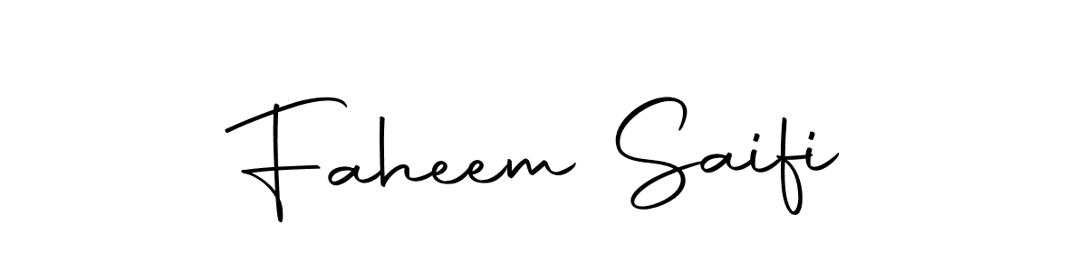 You can use this online signature creator to create a handwritten signature for the name Faheem Saifi. This is the best online autograph maker. Faheem Saifi signature style 10 images and pictures png