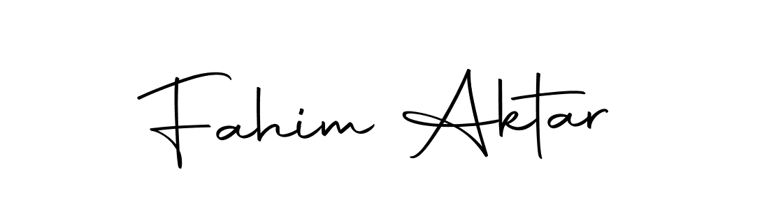 Make a beautiful signature design for name Fahim Aktar. With this signature (Autography-DOLnW) style, you can create a handwritten signature for free. Fahim Aktar signature style 10 images and pictures png