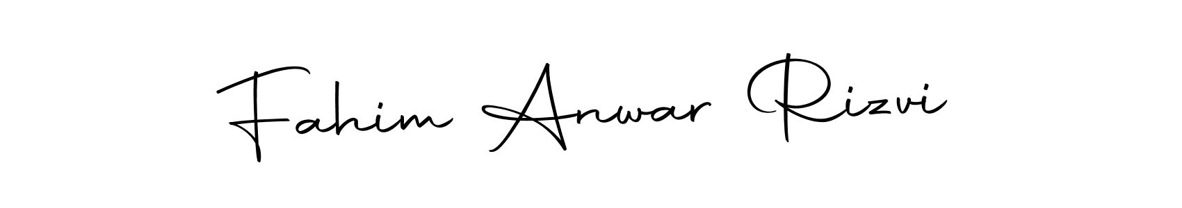 Make a beautiful signature design for name Fahim Anwar Rizvi. With this signature (Autography-DOLnW) style, you can create a handwritten signature for free. Fahim Anwar Rizvi signature style 10 images and pictures png