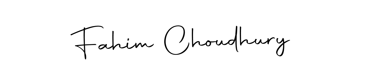 Also we have Fahim Choudhury name is the best signature style. Create professional handwritten signature collection using Autography-DOLnW autograph style. Fahim Choudhury signature style 10 images and pictures png