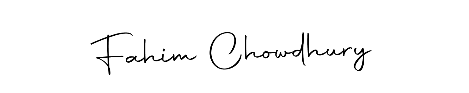 How to make Fahim Chowdhury signature? Autography-DOLnW is a professional autograph style. Create handwritten signature for Fahim Chowdhury name. Fahim Chowdhury signature style 10 images and pictures png