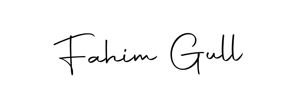 Make a beautiful signature design for name Fahim Gull. Use this online signature maker to create a handwritten signature for free. Fahim Gull signature style 10 images and pictures png