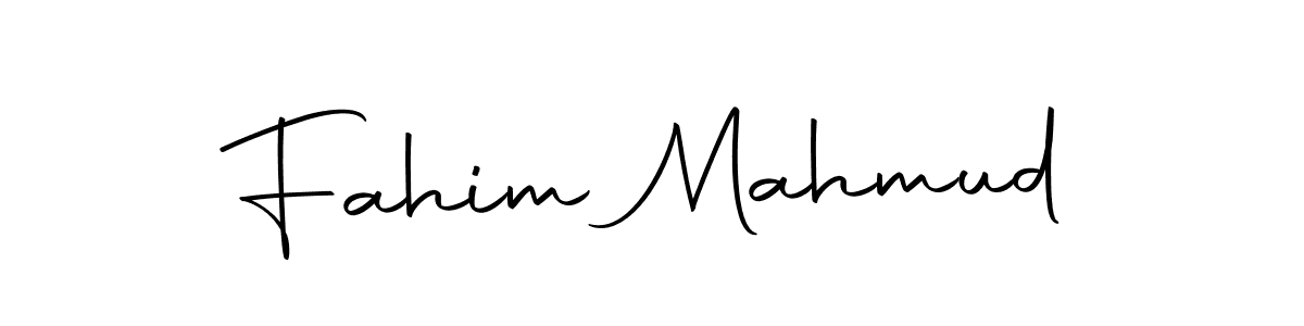 Make a beautiful signature design for name Fahim Mahmud. With this signature (Autography-DOLnW) style, you can create a handwritten signature for free. Fahim Mahmud signature style 10 images and pictures png