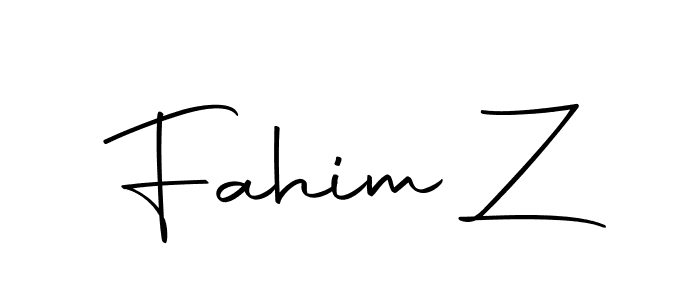 Once you've used our free online signature maker to create your best signature Autography-DOLnW style, it's time to enjoy all of the benefits that Fahim Z name signing documents. Fahim Z signature style 10 images and pictures png
