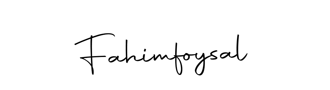 Design your own signature with our free online signature maker. With this signature software, you can create a handwritten (Autography-DOLnW) signature for name Fahimfoysal. Fahimfoysal signature style 10 images and pictures png
