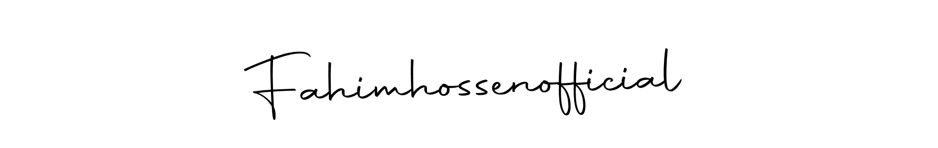 Here are the top 10 professional signature styles for the name Fahimhossenofficial. These are the best autograph styles you can use for your name. Fahimhossenofficial signature style 10 images and pictures png