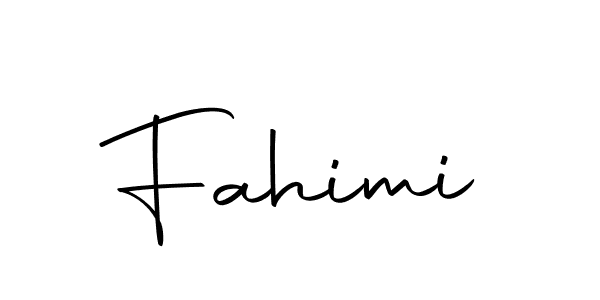 Make a beautiful signature design for name Fahimi. With this signature (Autography-DOLnW) style, you can create a handwritten signature for free. Fahimi signature style 10 images and pictures png