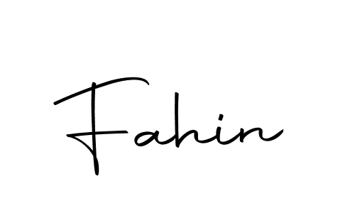 Fahin stylish signature style. Best Handwritten Sign (Autography-DOLnW) for my name. Handwritten Signature Collection Ideas for my name Fahin. Fahin signature style 10 images and pictures png