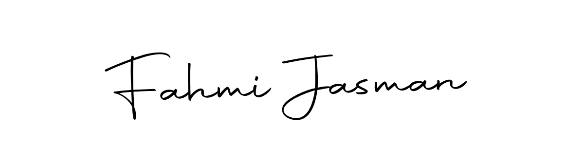 Make a beautiful signature design for name Fahmi Jasman. Use this online signature maker to create a handwritten signature for free. Fahmi Jasman signature style 10 images and pictures png