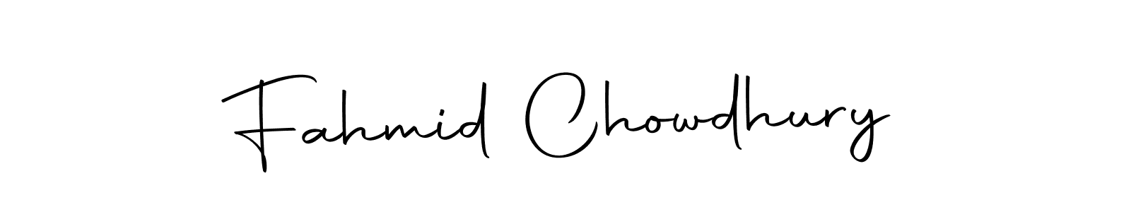 The best way (Autography-DOLnW) to make a short signature is to pick only two or three words in your name. The name Fahmid Chowdhury include a total of six letters. For converting this name. Fahmid Chowdhury signature style 10 images and pictures png