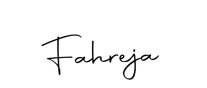 Make a beautiful signature design for name Fahreja. Use this online signature maker to create a handwritten signature for free. Fahreja signature style 10 images and pictures png