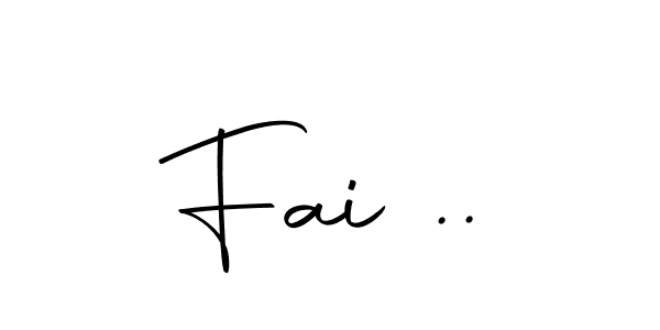 if you are searching for the best signature style for your name Fai ... so please give up your signature search. here we have designed multiple signature styles  using Autography-DOLnW. Fai .. signature style 10 images and pictures png