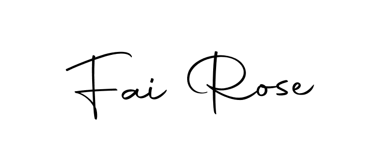 if you are searching for the best signature style for your name Fai Rose. so please give up your signature search. here we have designed multiple signature styles  using Autography-DOLnW. Fai Rose signature style 10 images and pictures png