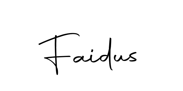 Make a beautiful signature design for name Faidus. With this signature (Autography-DOLnW) style, you can create a handwritten signature for free. Faidus signature style 10 images and pictures png