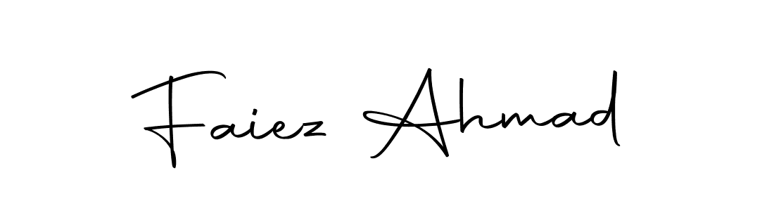 Make a beautiful signature design for name Faiez Ahmad. With this signature (Autography-DOLnW) style, you can create a handwritten signature for free. Faiez Ahmad signature style 10 images and pictures png