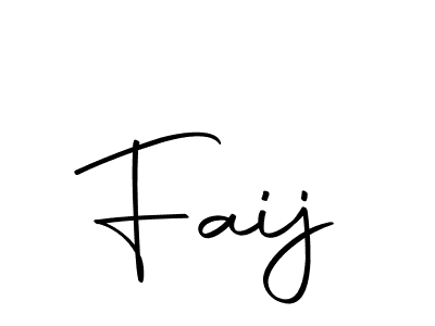 Similarly Autography-DOLnW is the best handwritten signature design. Signature creator online .You can use it as an online autograph creator for name Faij. Faij signature style 10 images and pictures png