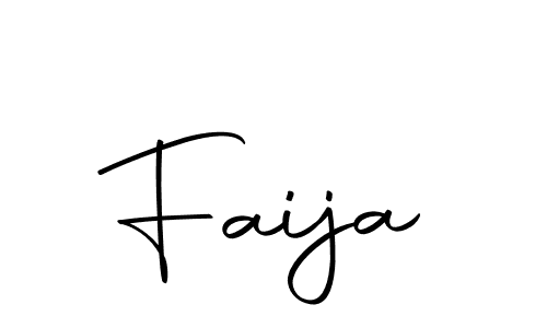 Make a beautiful signature design for name Faija. Use this online signature maker to create a handwritten signature for free. Faija signature style 10 images and pictures png