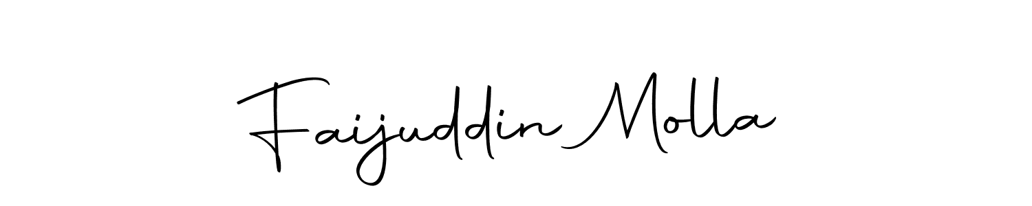 if you are searching for the best signature style for your name Faijuddin Molla. so please give up your signature search. here we have designed multiple signature styles  using Autography-DOLnW. Faijuddin Molla signature style 10 images and pictures png