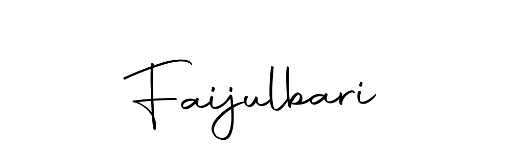 You can use this online signature creator to create a handwritten signature for the name Faijulbari. This is the best online autograph maker. Faijulbari signature style 10 images and pictures png