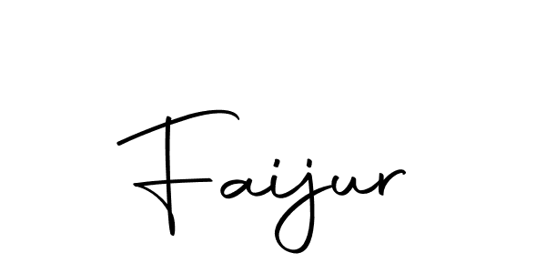 How to make Faijur signature? Autography-DOLnW is a professional autograph style. Create handwritten signature for Faijur name. Faijur signature style 10 images and pictures png