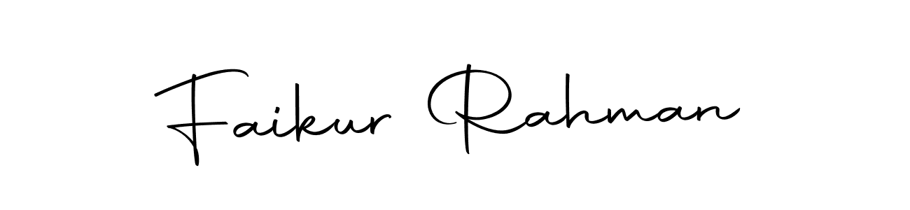 Create a beautiful signature design for name Faikur Rahman. With this signature (Autography-DOLnW) fonts, you can make a handwritten signature for free. Faikur Rahman signature style 10 images and pictures png