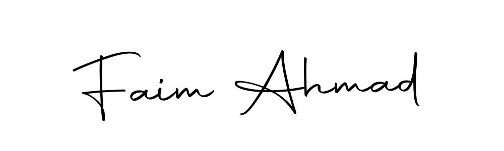 It looks lik you need a new signature style for name Faim Ahmad. Design unique handwritten (Autography-DOLnW) signature with our free signature maker in just a few clicks. Faim Ahmad signature style 10 images and pictures png