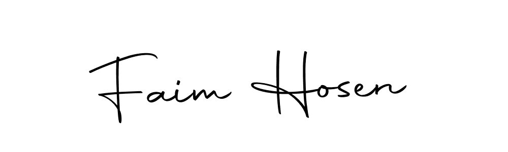 if you are searching for the best signature style for your name Faim Hosen. so please give up your signature search. here we have designed multiple signature styles  using Autography-DOLnW. Faim Hosen signature style 10 images and pictures png